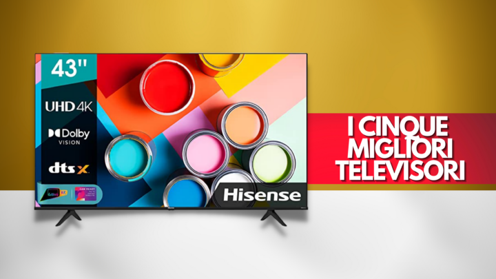 i 5 migliori televisori