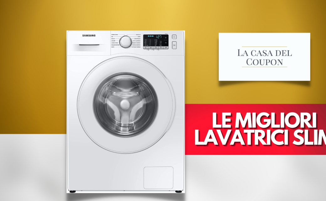 Le migliori lavatrici slim