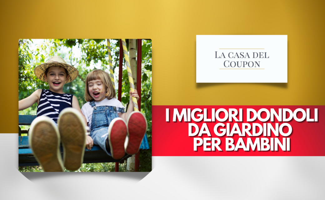 I migliori dondoli da giardino per bambini