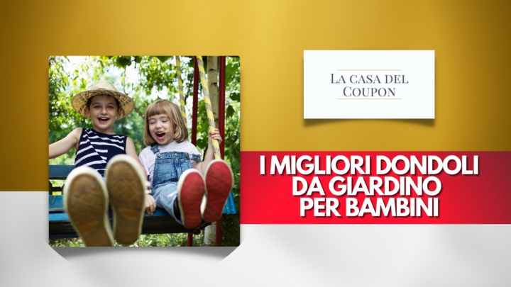 I migliori dondoli da giardino per bambini