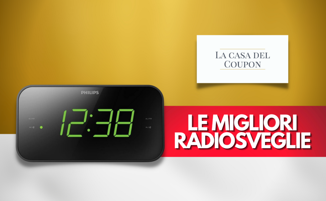 Le migliori radiosveglie