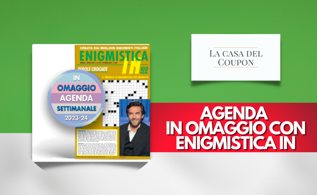 Agenda in omaggio con Enigmistica In
