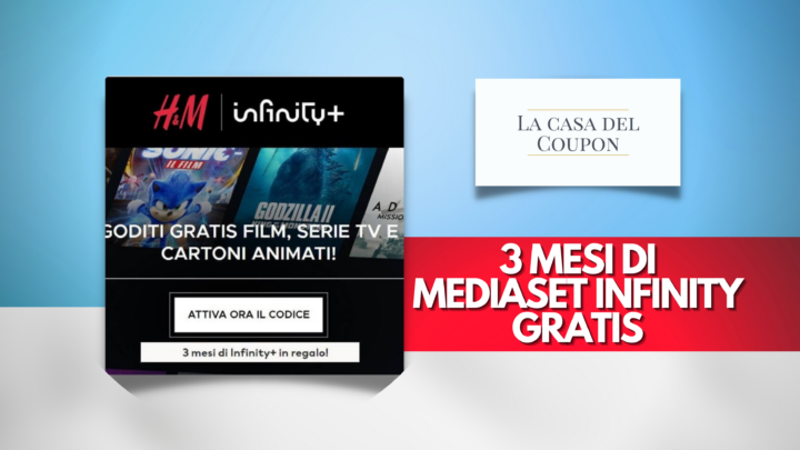 3 mesi di Mediaset Infinity gratis